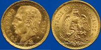 GOLD FOREIGN COINS 5 pesos Mexique. République. (PTL 900. 4,16 g) -