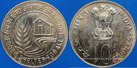 WORLD COINS (excl. EUROPE) Inde. République. 10 roupies (B) Mumbai -