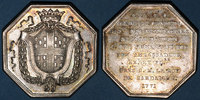 TOKENS Jeton de Choiseil L.-M., baron et capitaine de la garde du dauphin. argent octogonal -