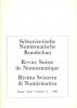 NUMISMATIC BOOKS Revue suisse de numismatique. -