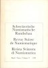 NUMISMATIC BOOKS Revue suisse de numismatique. -