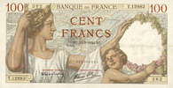 NOTES OF THE BANQUE DE FRANCE 100 francs Banque de France. Billet. Sully, -