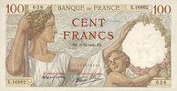 NOTES OF THE BANQUE DE FRANCE 100 francs Banque de France. Billet. Sully, -