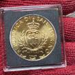 San Marino 5 Euro 1 Unze Silber 2024 Golden Eagle Adler Gelbgold, Rot, Weißgold Applikation USA BU Triple gold plated German Reppa COA