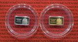 Malawi 50 & 200 Kwacha Silber & Gold Münzbarren 2011 Reppa Investment Coin Set - Archivbilder, die Silbermünze ist leicht angelaufen Proof (toned) with original packaging