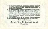 Gutschein Eine Festmark Ein Viertel Dollar Oktober 1923 Deutsche Festmarkbank Aktiengesellschaft Bremen used