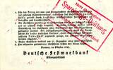 Gutschein Eine Festmark Ein Viertel Dollar Oktober 1923 Deutsche Festmarkbank Aktiengesellschaft Bremen used