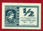 Laibach Provinz Slowenien 1/2 Lira 1944 Zweiter Welkrieg I