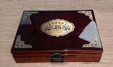 China Volksrepublik PRC 25 x 15 Yuan 1/25 Unze Gold 1 Ounce total 1982-2007 25 Jahre China Panda - mit edler Holzbox 1 Unze Komplett mit Umkarton Proof with wooden box COA and carton