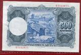 Spanien Spain  Spanien 500 Pesetas 1954 I