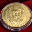 Dominikanische Republik 30 Pesos Gold 1955 Trujillo Regime USA UNC