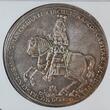GERMANY Brandenburg Bayreuth TALER Reichstaler 1664 Christian Ernst 1655-1712 Nürnberg. Auf die Kreisobristenwürde only 1 finer by N NGC AU 55 toned