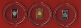 Malawi 250 Kwacha, 50 Kwacha & 100 Kwacha 2008 Investment Coin Set - Silber, Gold & Paladium Proof with original packaging