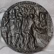 Deutschland Karl Goetz England Eisen Gußmedaille Cast Iron Datiert 1915 Versenkung der Lusitania Englischer Nachguß mit 5.May 1915 As cast