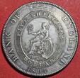 England Großbritannien United Kingdom 1 Dollar 5 Shilling 1804 George III. Georg Bank of England Overstrike Überprägung Au toned