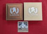 Salomonen, Solomon Islands 5 Dollar Silbermünze 2017 Gladiators - 2 OZ Silver Coin - Gladiatoren - Secutor Antique Finish with box, carton & coa
