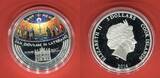 Cook Islands 5 Dollar Farbmünze 2014 Wonderful Mosaics - Archbasilica of St. John Lateran - San Giovanni in Laterano Proof convex coin with original packaging