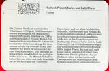 Cayman 10 Dollars 1981 Hochzeit Prince Charles und Lady Diana Spencer, The Royal Wedding PP leicht beschlagen in Kapsel mit Zertifikat