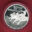Australien 5 Dollar Silbermünze - 1 oz Silver Proof Coin 2017 Battle of Beersheba - I. Weltkrieg - Charge of the Light Horseman Proof coin with box, coa & carton