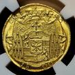 Österreich Austria Salzburg Ducat Dukat 1800 M Hieronymus von Colloredo Finest Known To NGC Top POP NGC MS 63+