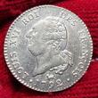 Frankreich France 30 Sols 1792 A Ludwig Louis XVIII. Roi des Francois Constitutionelle USA EF/AU Weakly struck nice toning adjusted