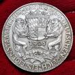 Germany Deutschland Karl Götz Medaille Zinnmedaille 1928 Dated Patrona Bavariae Eigenstaatliches Bayern Bayer. Hauptmünzamt Bavarian Statehood Tin allm Unc. small spots