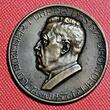 Deutschland Weimarer Republik Bronzemedaille Amerikaflug LZ 126 1924 Hugo Eckener Reparationsluftschiff USS Los Angeles AU min Edge filing