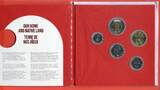 Kanada 5 Cent bis 2 Dollar 2022 O Canada 2023 Sylvester - New Year Edition BU with card