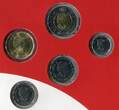 Kanada 5 Cent bis 2 Dollar 2022 O Canada 2023 Sylvester - New Year Edition BU with card