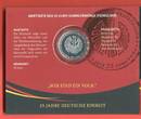 Bundesrepublik Deutschland 25 Euro Silbermünze 2015 G 25 Jahre Deutsche Einheit - PP German proof with folder