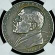 Karl Goetz Deutschland Weimarer Republik Germany Silvermedal Silbermedaille 1929-DATED Karl Goetz Silber Ing. Dornier Start der DO.X mit 69 Personen NGC MS 61
