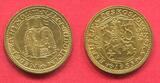 Tschechoslowakei Czechoslovakia 1 Dukat Ducat 1935 St. Wenzel Duke Wenceslas Low Mintage only 13178 AU/Unc. min Bent