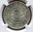 Japan 50 Sen M43 (1910) Mutsuhito (Meiji) (1868 - 1912) NGC MS 62