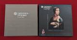 Niue Island 1 Dollar Silbermünze teilvergoldet 2012 Lady with an Ermine - Renaissance Masterpieces Serie Proof colorated with box, carton & coa