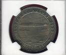 Germany Deutschland Weimarer Republik Silver Medal Silbermedaille Zeppelin World Tour 1929 NGC MS 63