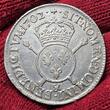 Frankreich France Ecu aux Insignies 1702 & Louis XIV. Sonnenkönig The Sun King Flan Reforme Überprägung planchet overstrike VF/EF weakly struck Av.