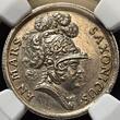 Sachsen Österreich Silvermedal Silbermedaille 1683-DATED MEDAILLEN AUF DIE TÜRKISCHE GESCHICHTE BELAGERUNG UND ENTSATZ VON WIEN, 1683 NGC MS 64