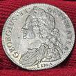England Großbritannien United Kingdom 1/2 Crown 1746 Georg II. 1727 - 1760 USA Unc planchet flaws toned