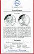 Insel Man 2 x 15 Ecu Silbermünzen 1994-1995 Manx-Katze & Vereinte Nationen proof in capsules with certificates