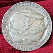 Medaille Zeppelin Weltumrundung Silbermedaille Zeppelin LZ 127 Weltflug 1929 Lakehurst Los Angeles Tokio Friedrichshafen Goetz Unc matte min contact marks