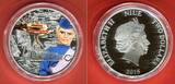 Niue Islands 2 Dollar Silbermünze - 5. Ausgabe 2015 Thunderbirds - John Tracy - Thunderbird 5 - 1 OZ Silver Coin Limited Edition Proof coloured with box, carton & coa