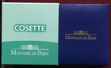 Frankreich 10 Euro Silbermünze 2011 Les Misérables - Cosette proof in capsule, certificate, orig. packaging