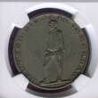 Germany - Deutsches Reich Zinkmedaille 1935-DATED Saarland - Volksabstimmung - 13.1.1935 NGC MS 63