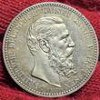Preußen Kaiserreich Germany Prussia 5 Mark 1888 A Friedrich III. Drei-Kaiser-Jahr The Year of Three Emperors 99 Tage Kaiser USA au toned