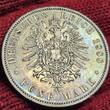 Preußen Kaiserreich Germany Prussia 5 Mark 1888 A Friedrich III. Drei-Kaiser-Jahr The Year of Three Emperors 99 Tage Kaiser USA au toned