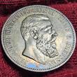 Preußen Kaiserreich Germany Prussia 5 Mark 1888 A Friedrich III. Drei-Kaiser-Jahr The Year of Three Emperors 99 Tage Kaiser USA au toned