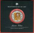 Cook Islands 20 Dollar mit Farbapplikation und Glaselementen 2012 Masterpieces of Art - Gustav Klimt - Adele Bloch-Bauer I - Kapsel beschädigt! Proof colorated with coa, box & carton