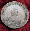 Russland Russia LivoEstonia Livland Estland Livonaise Rubel Rouble zu 96 Kopeken Kopecks Video 1757 Elizabeth Elisabeth Für Baltische Länder For Baltic Countries Livonia Livonien USA EF old cleaning planchet crack lamination