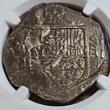 Spain Spanien 8 Reales (1556-98) S Philipp II. 1555 - 1598 Cob Coin Sevilla Mint NGC XF 45