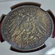 Deutschland Germany Kaiserreich Bemen 5 Mark 1906 J Freie und Hansestadt Stadtwappen NGC MS 63 amazing Toning